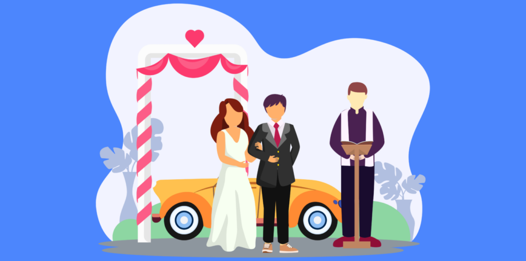 Imagen ilustrada que hace referencia a Finanzas en el matrimonio